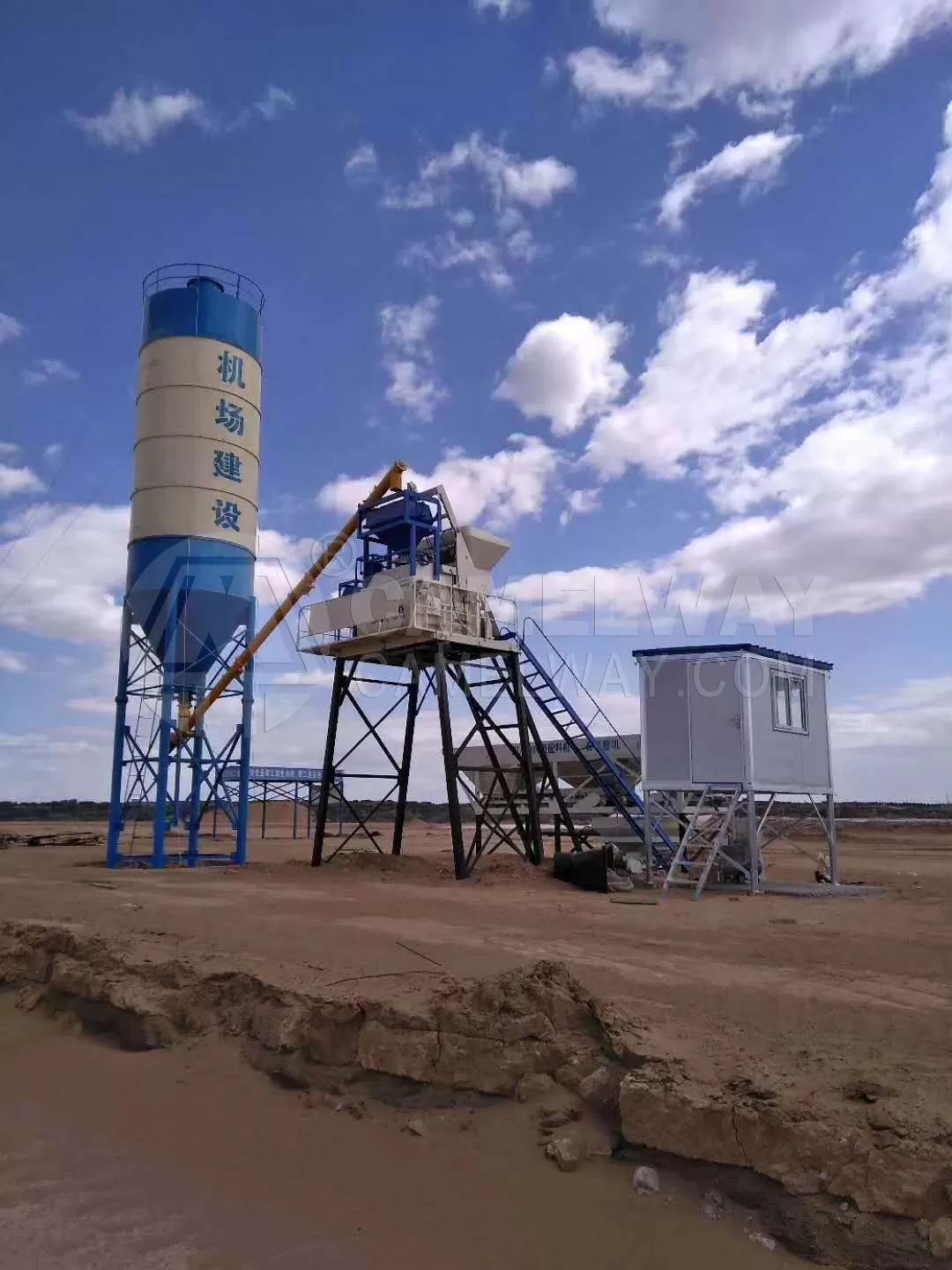 CamelWay Centrale à béton est exportée vers le Côte d'Ivoire